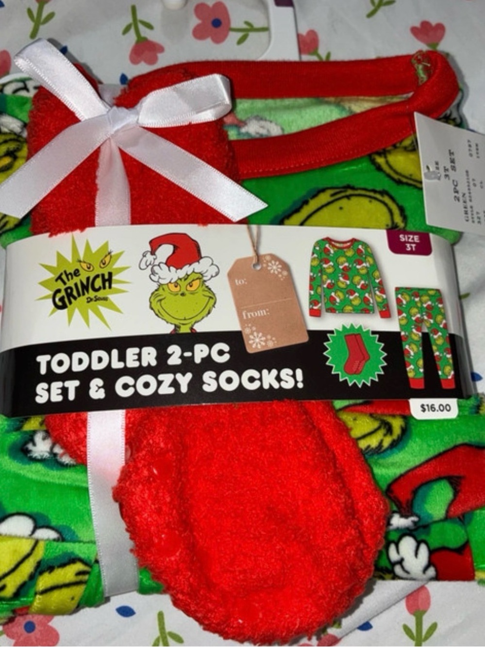 The Grinch Pajama 3 - Piece Set